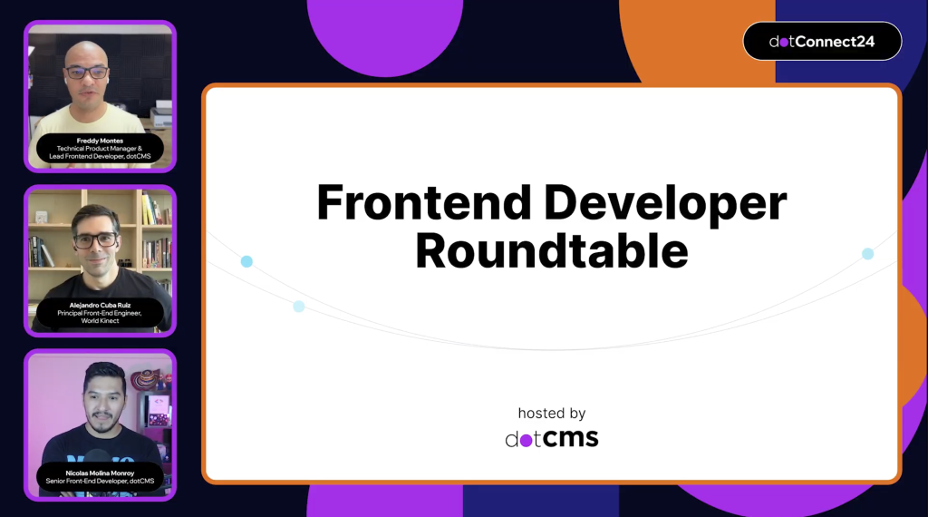 Frontend Developer Roundtable